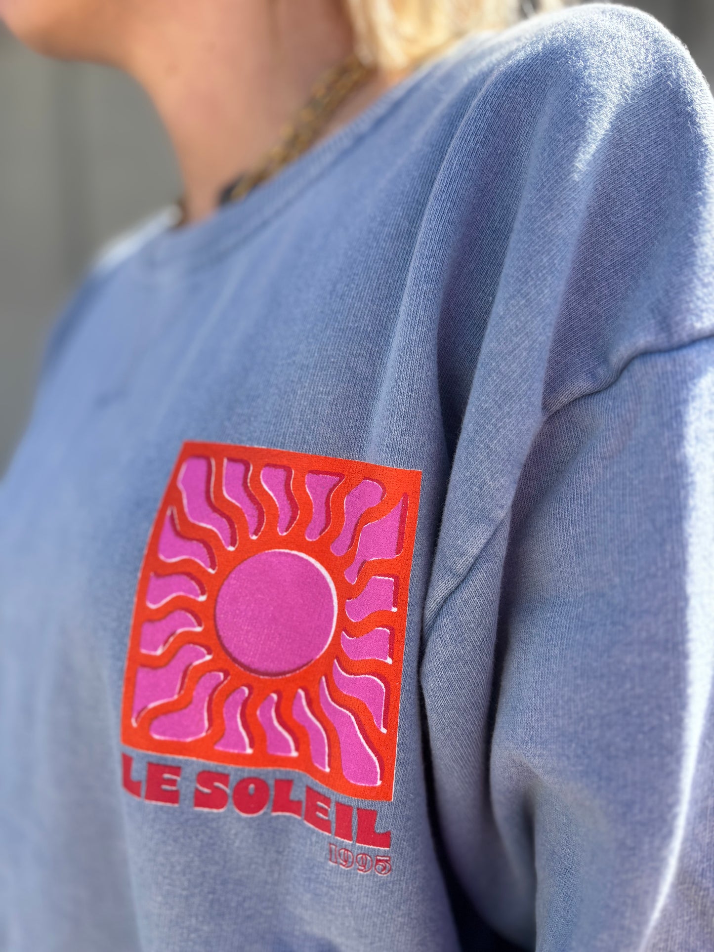 Sweat SOLEIL Bleu