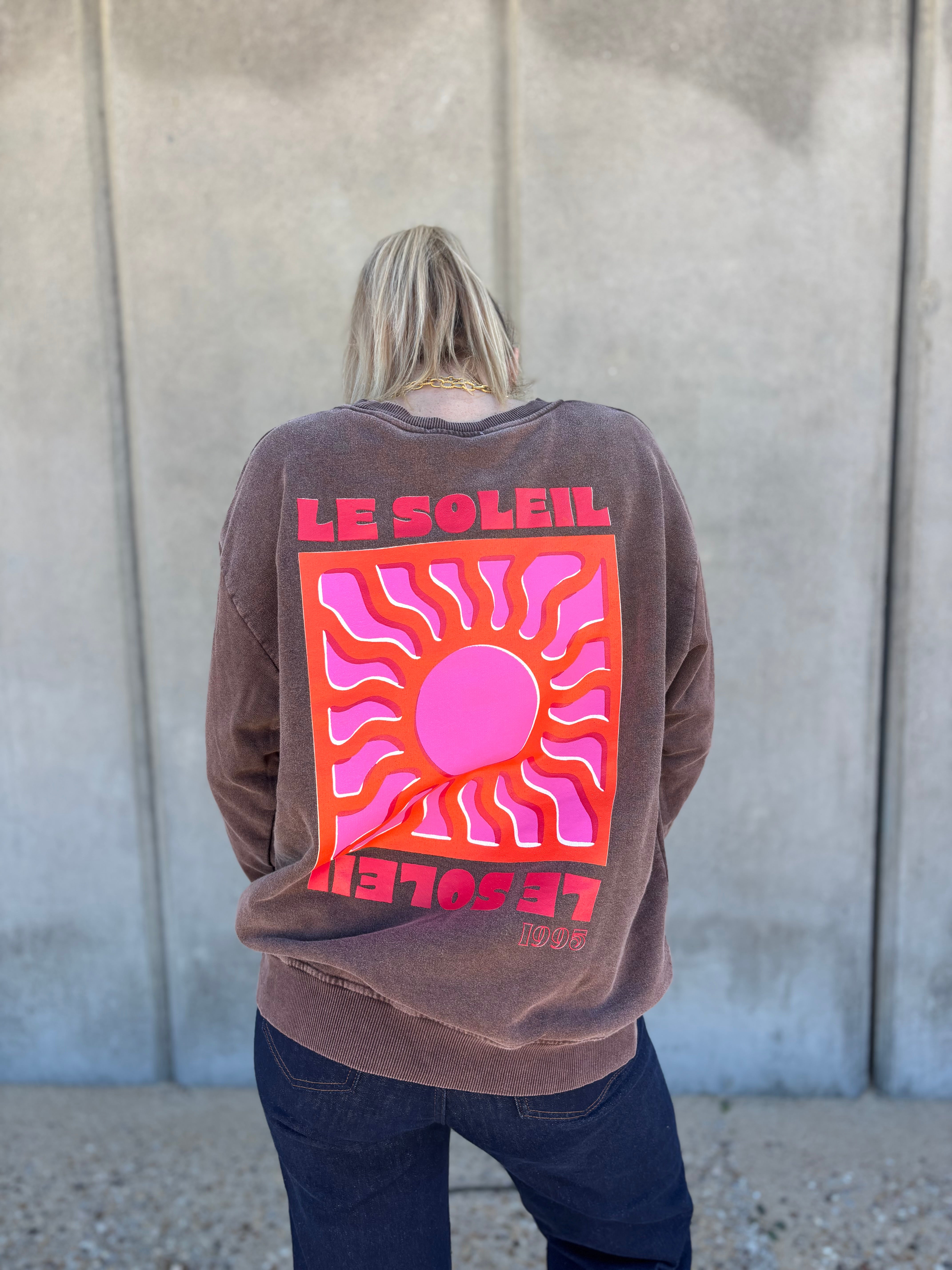 Sweat SOLEIL Marron