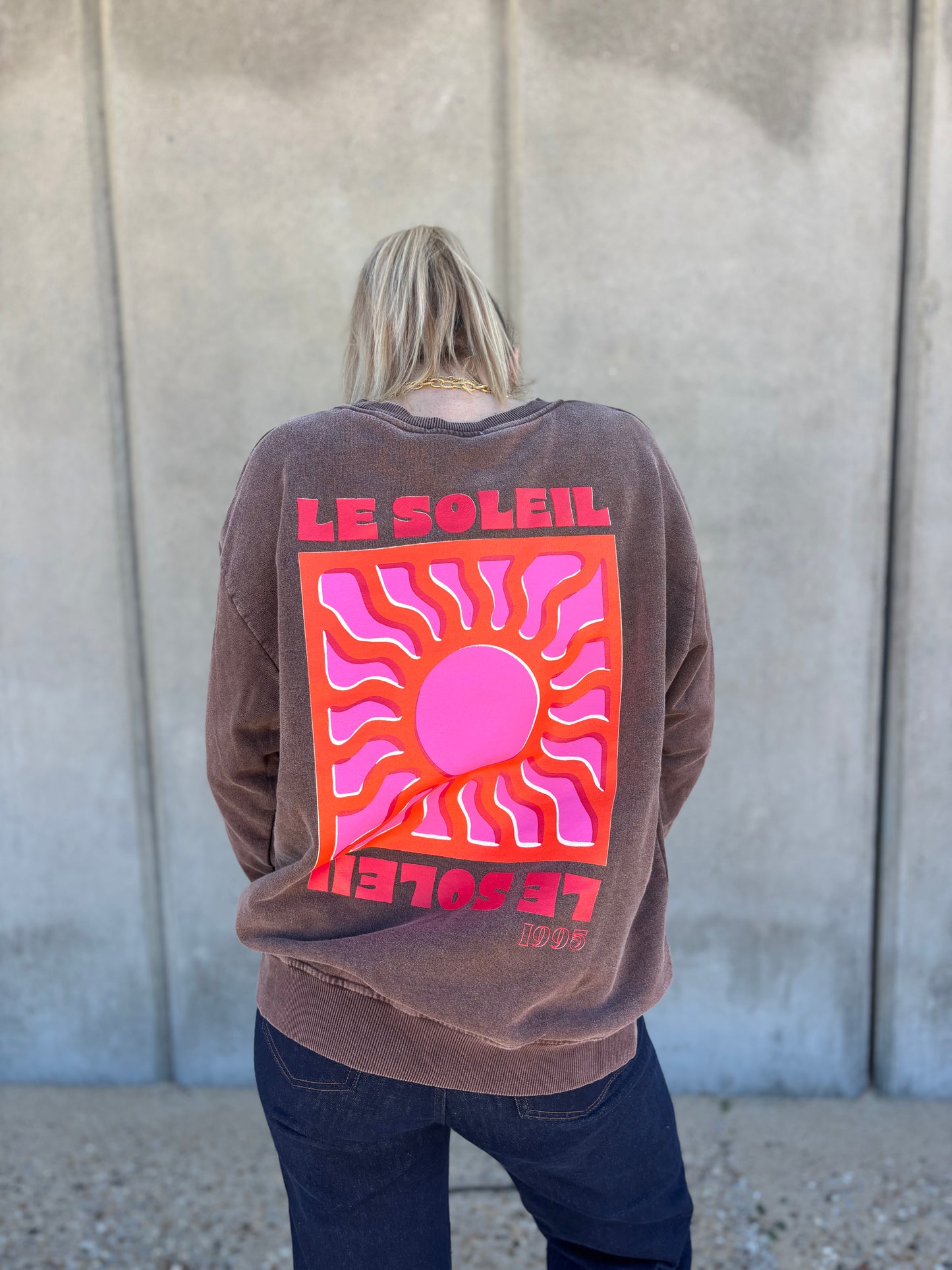 Sweat SOLEIL Marron