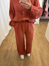 Pantalon LYA Terracotta