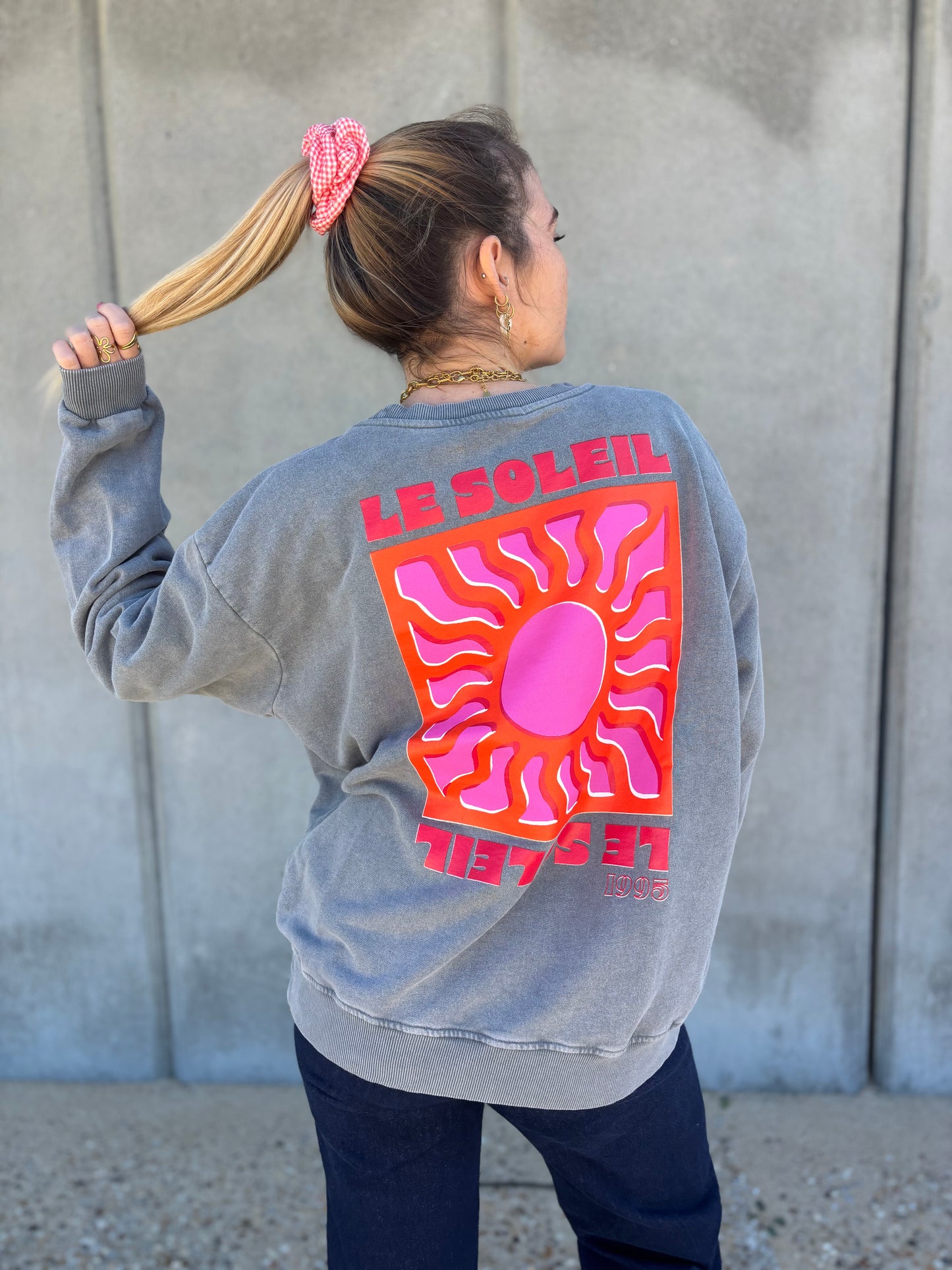 Sweat SOLEIL Gris