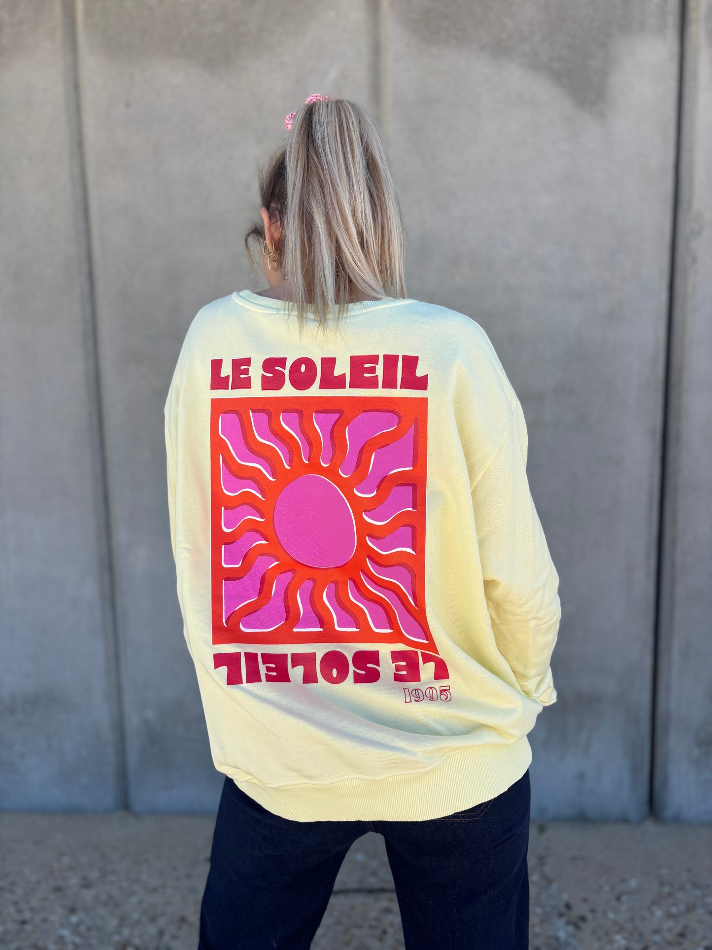 Sweat SOLEIL Jaune