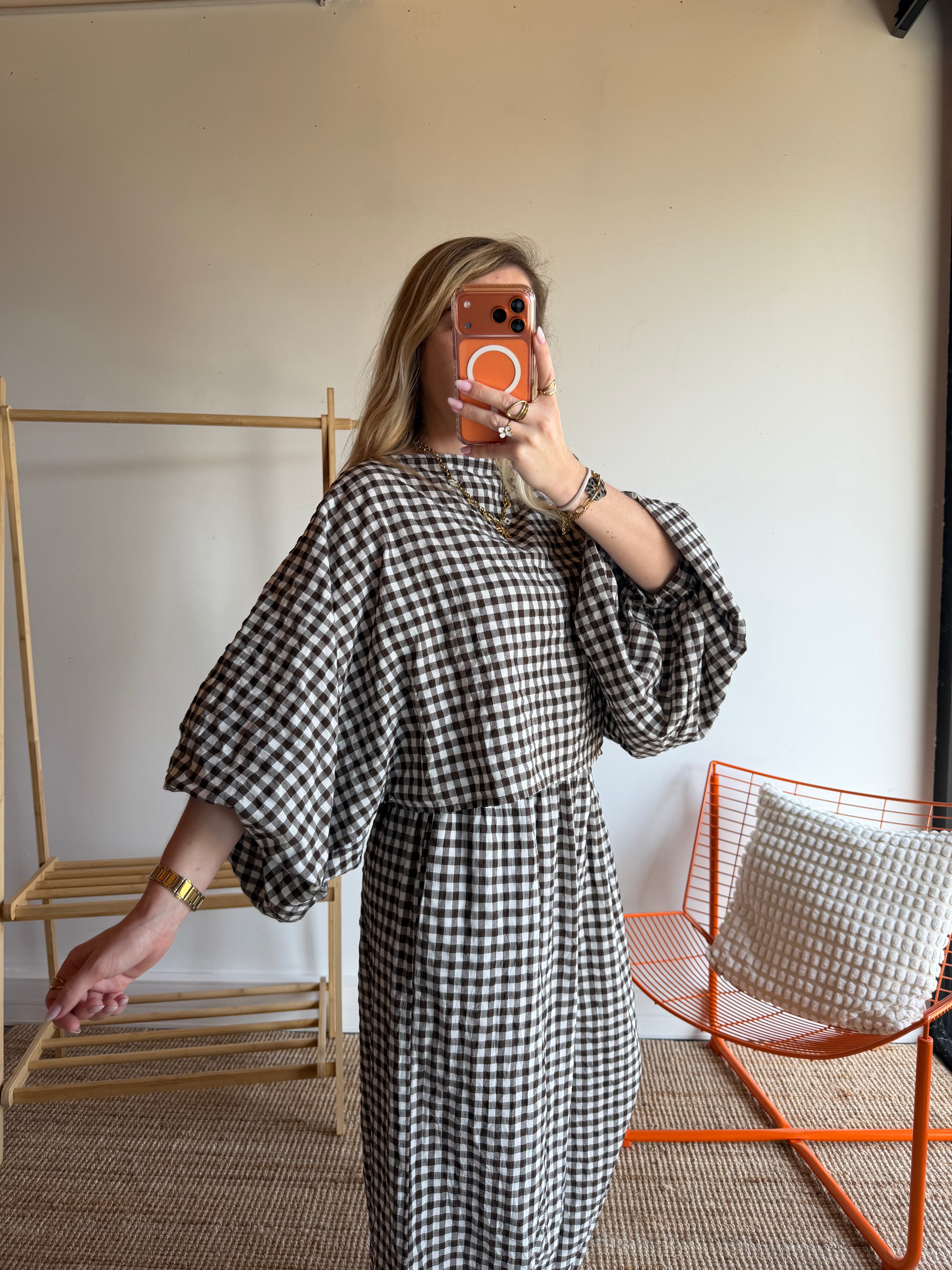 Blouse DIANE Chocolat