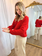 62 - Gilet LOU - Rouge flash 🧡
