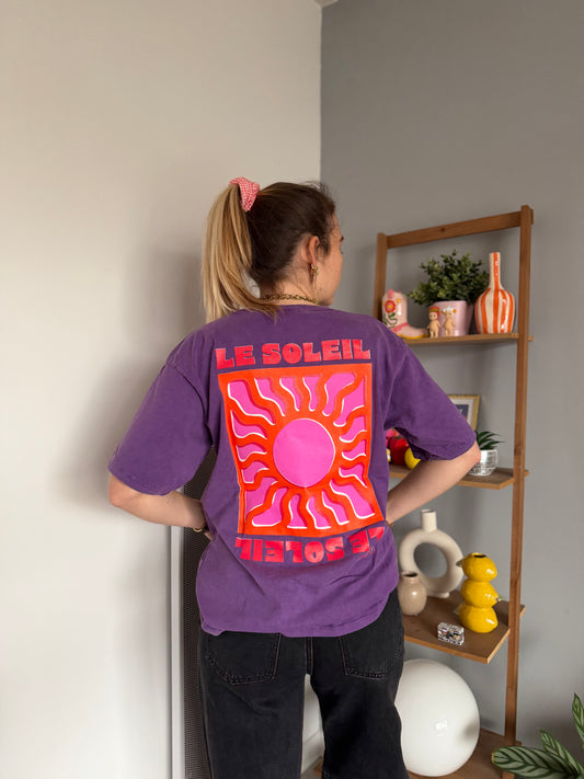 T-shirt SOLEIL Violet