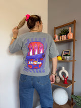 T-shirt SARDINE Gris