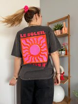 T-shirt SOLEIL Noir