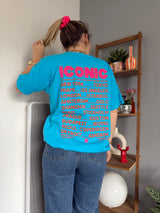 T-shirt ICONIC Aqua