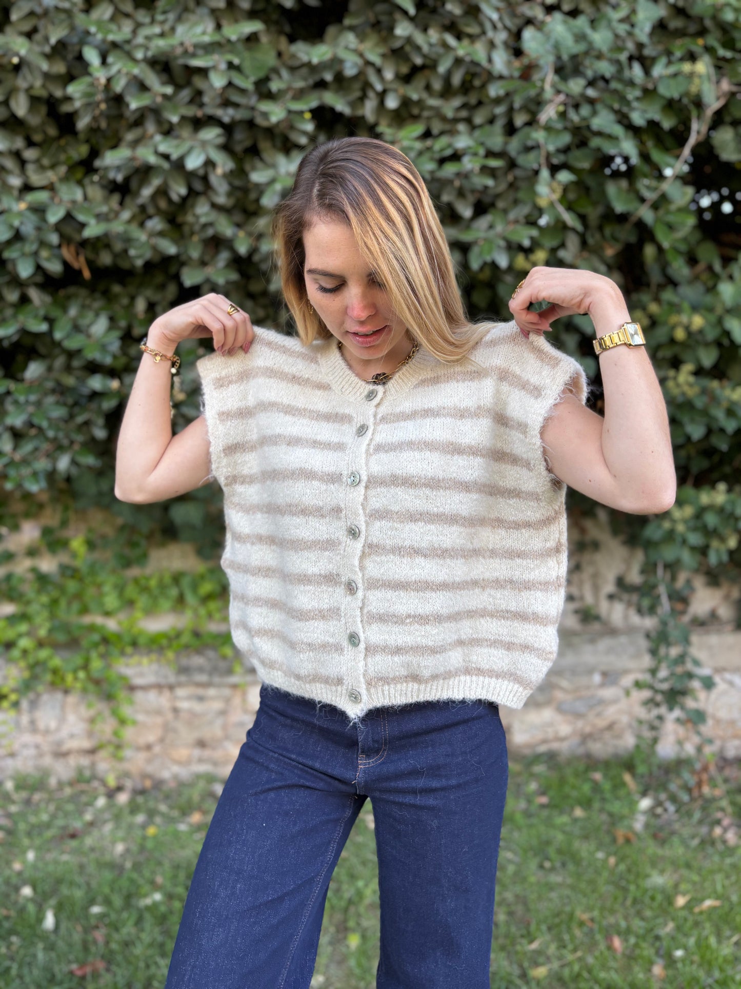 Gilet sans manches ZOÉ - 8 couleurs