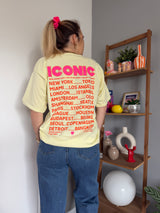T-shirt ICONIC Jaune
