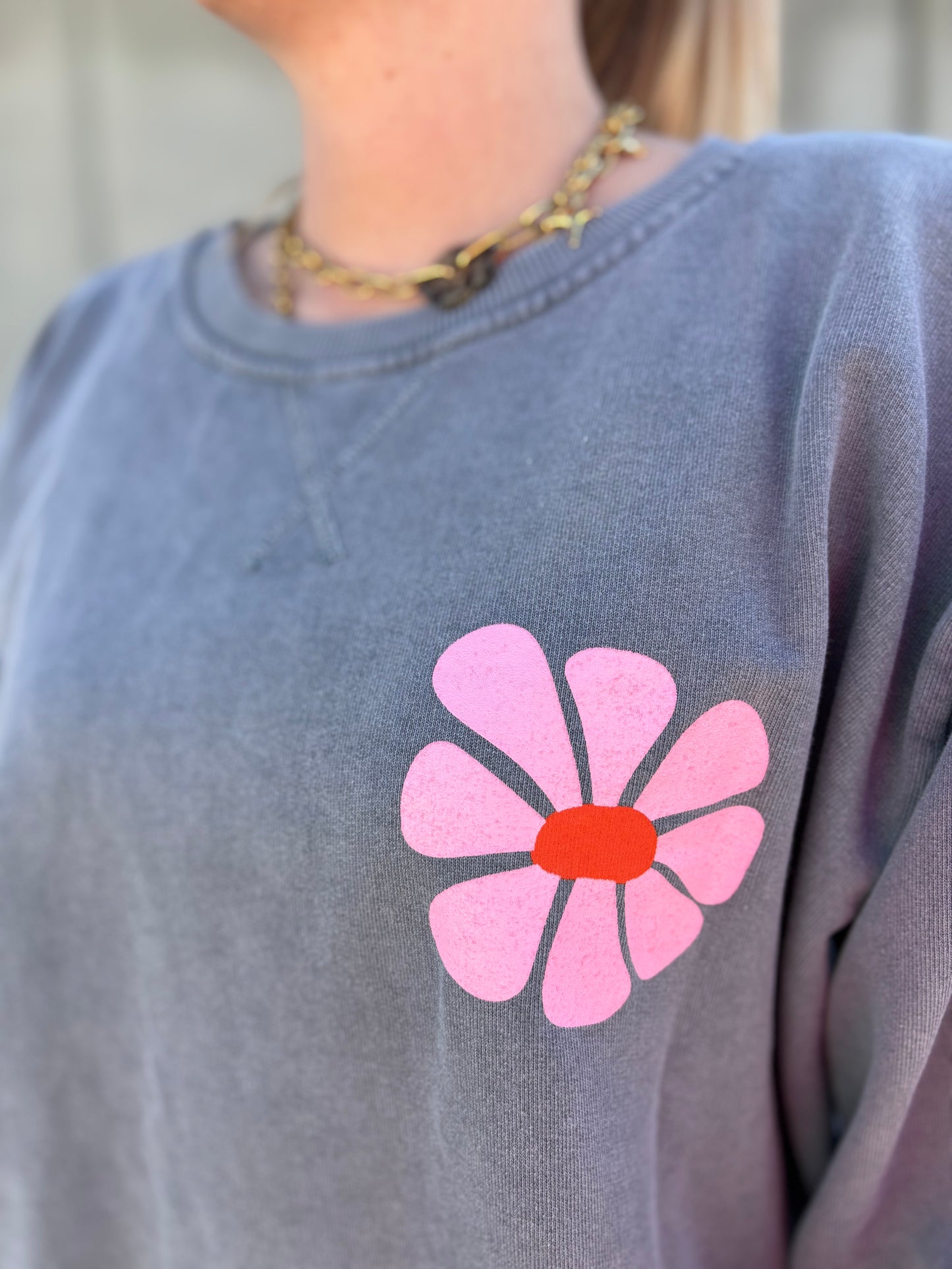Sweat MADE FOR MORE Gris
