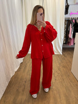 Pantalon LYA Rouge