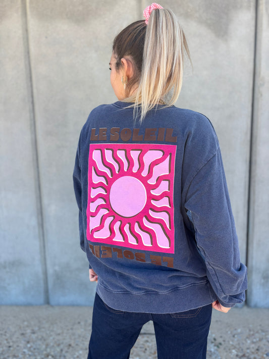 Sweat SOLEIL Bleu marine (NEW)