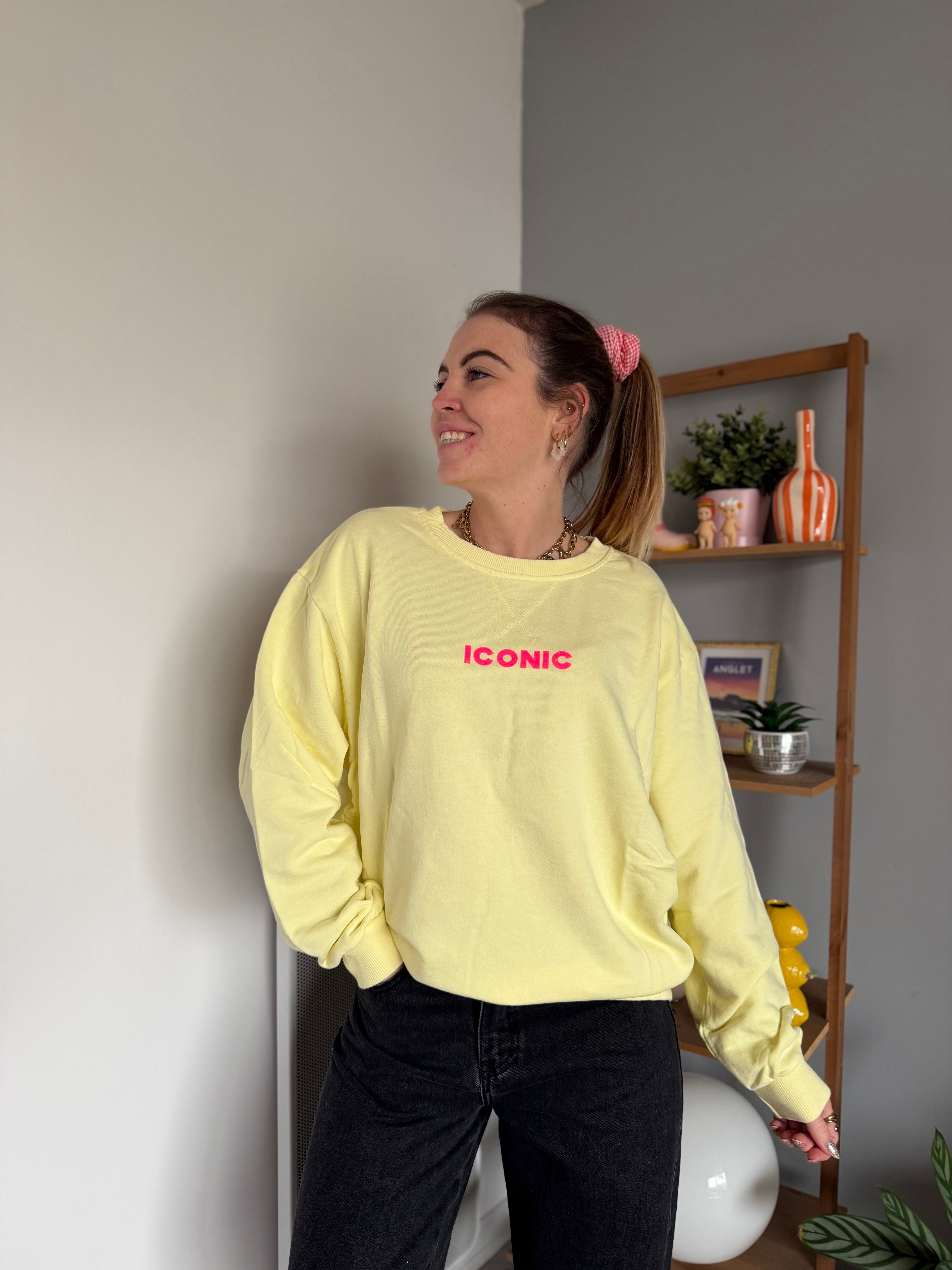 Sweat ICONIC Jaune