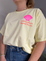 T-shirt COQUILLAGE Jaune