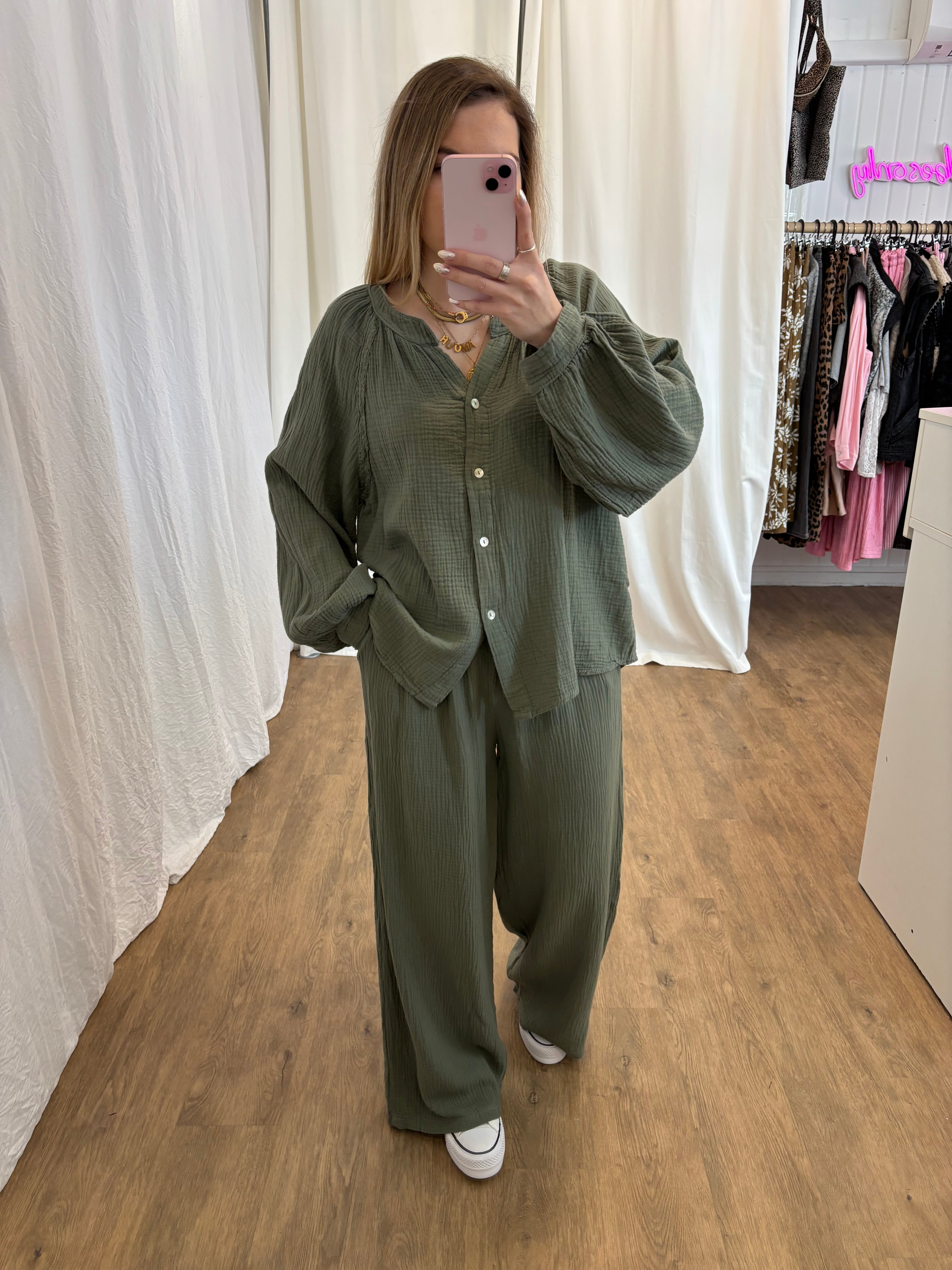 Blouse LYA Kaki