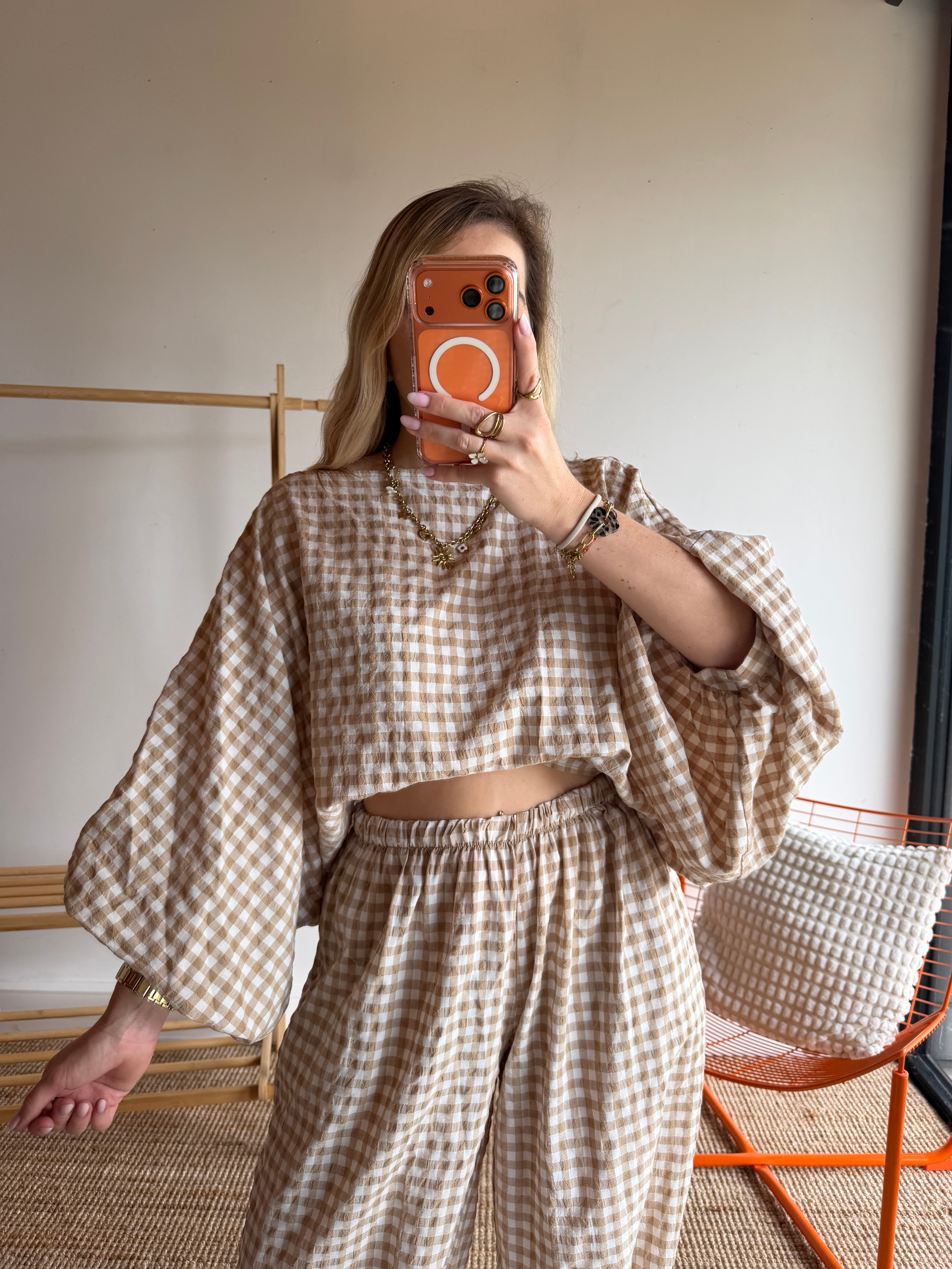Blouse DIANE Beige