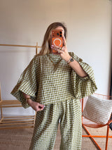 Blouse DIANE Vert anis