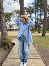 Veste blazer CHLOÉ Bleu ciel
