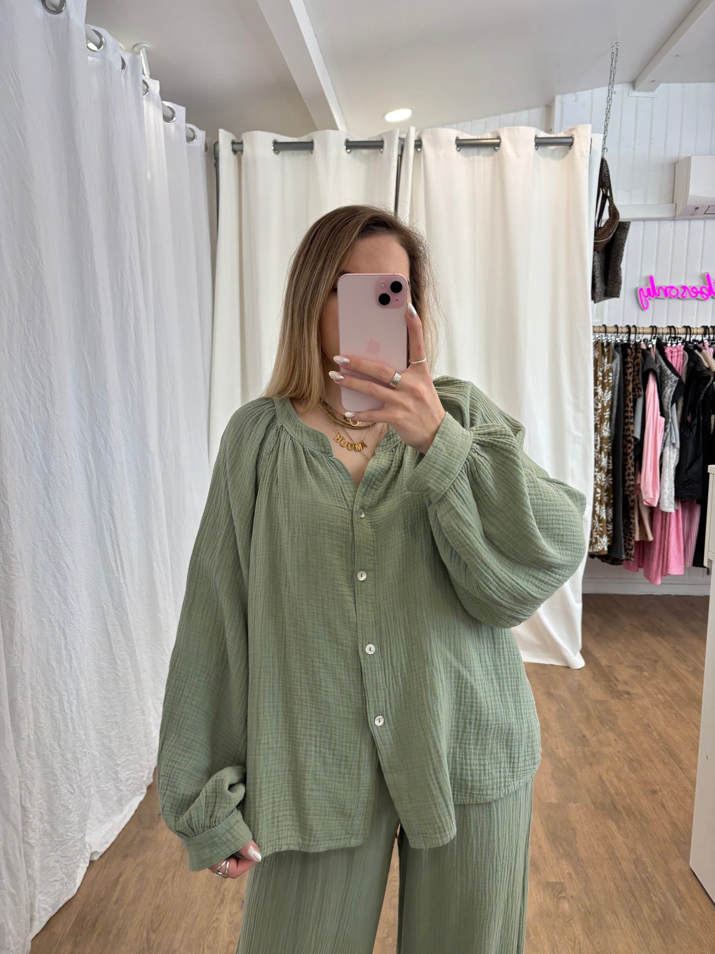 Blouse LYA Kaki clair