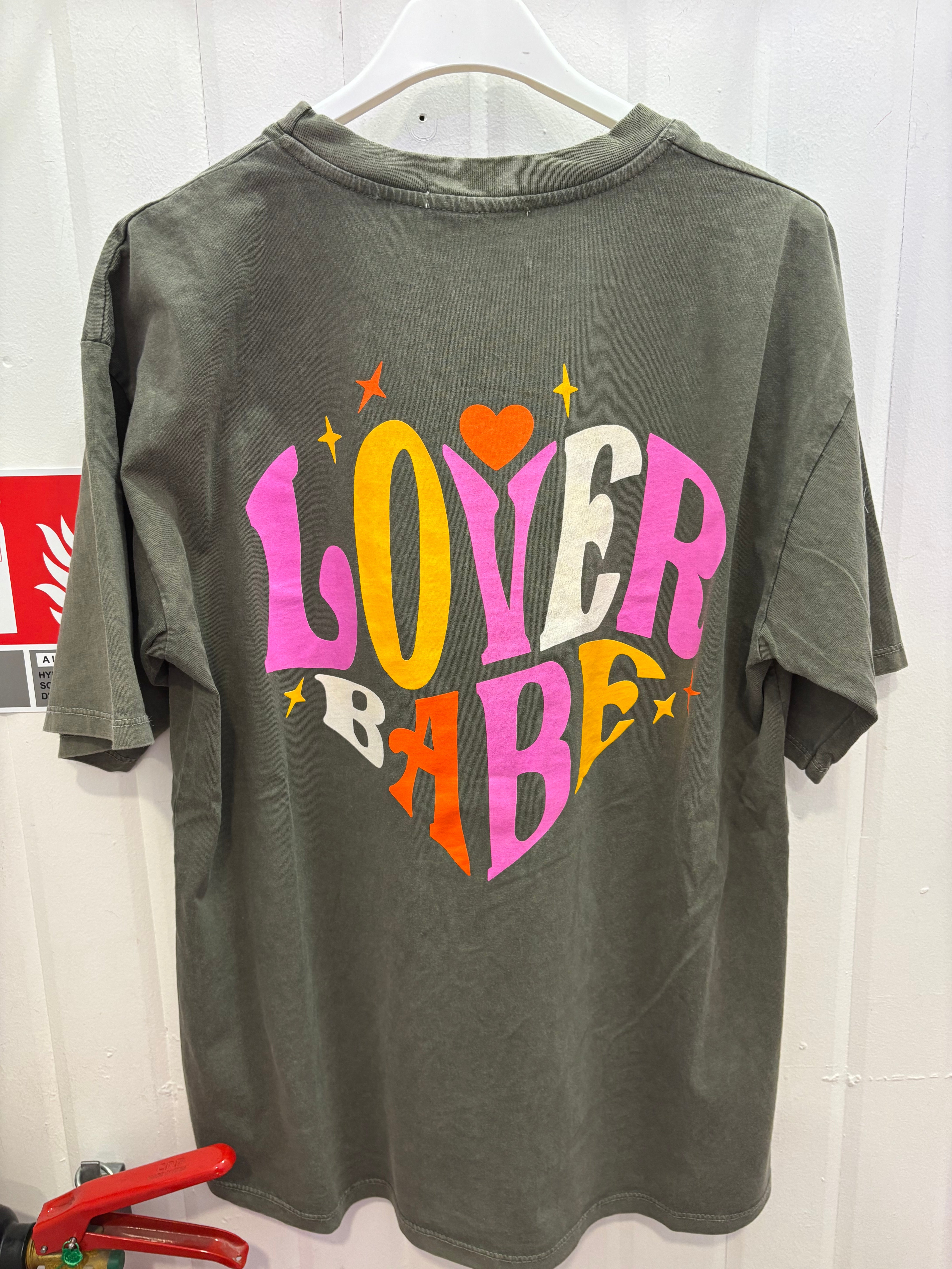 T-shirt LOVE BABE Kaki