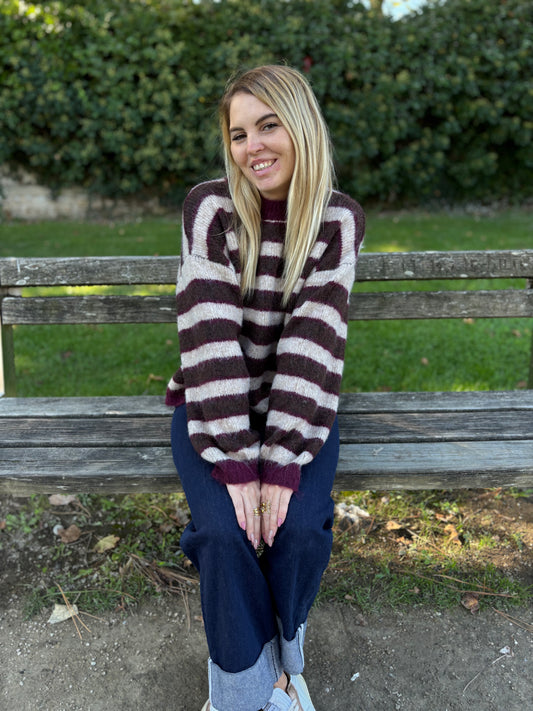 Pull LINA Bordeaux