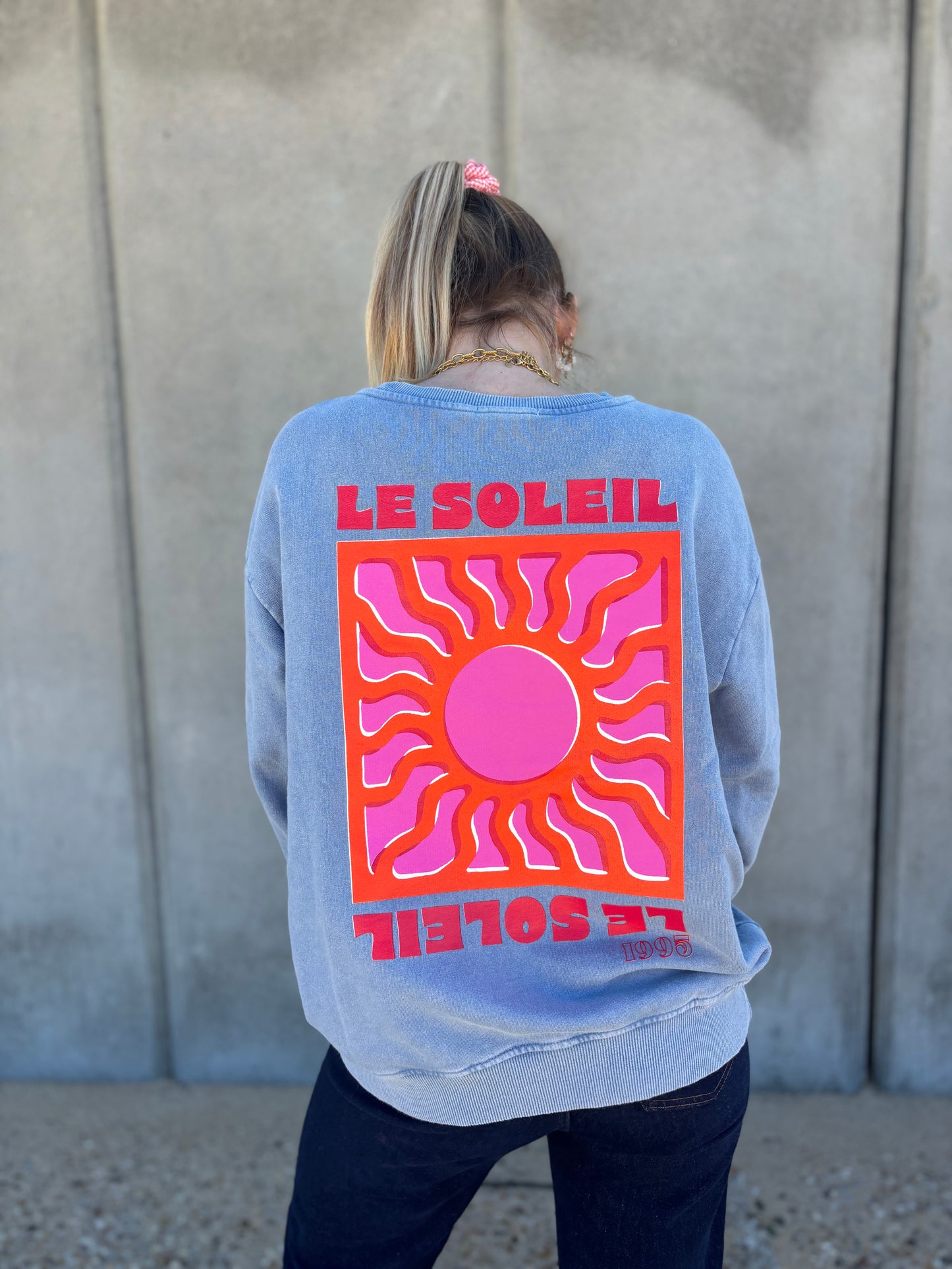Sweat SOLEIL Bleu