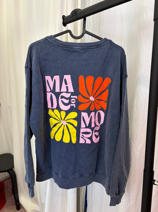 Sweat MADE FOR MORE Bleu marine
