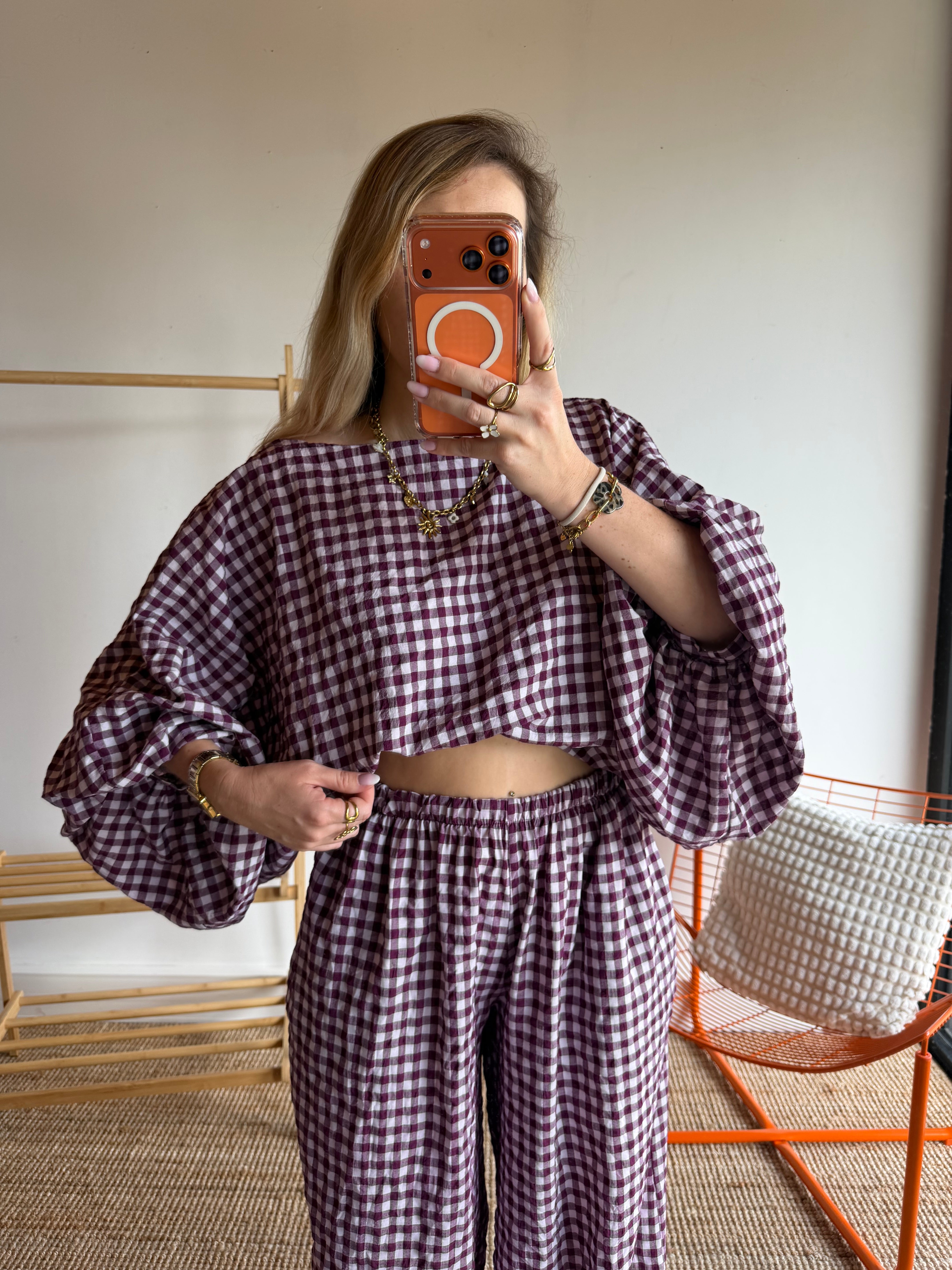 Blouse DIANE Prune
