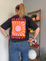 T-shirt SOLEIL Noir (NEW FLUO)