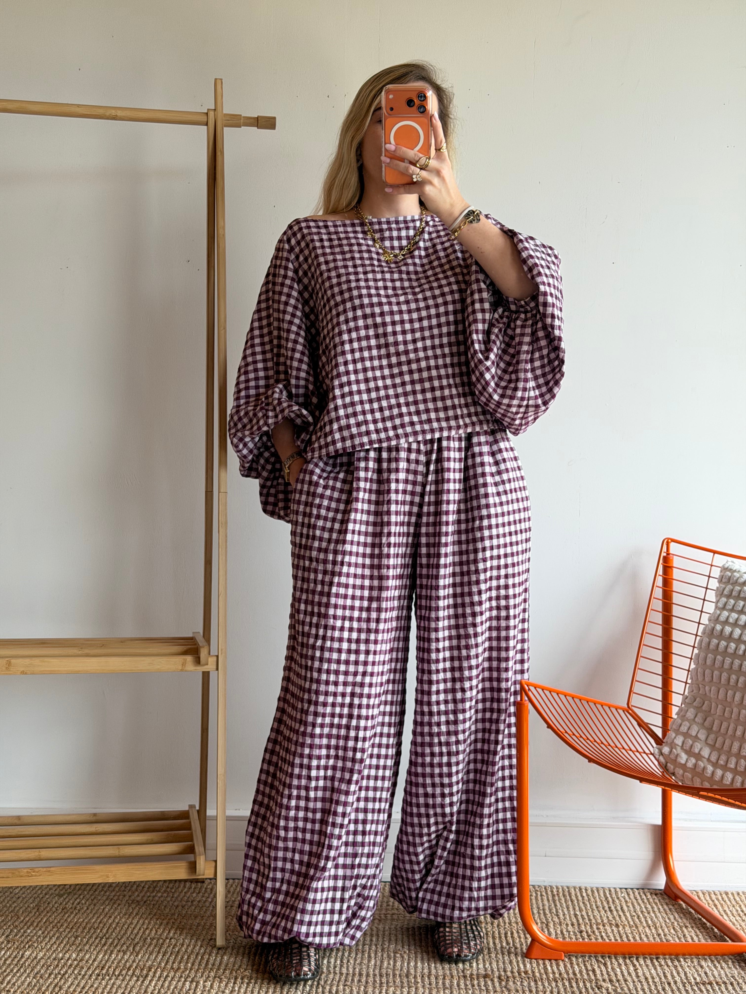 Blouse DIANE Prune