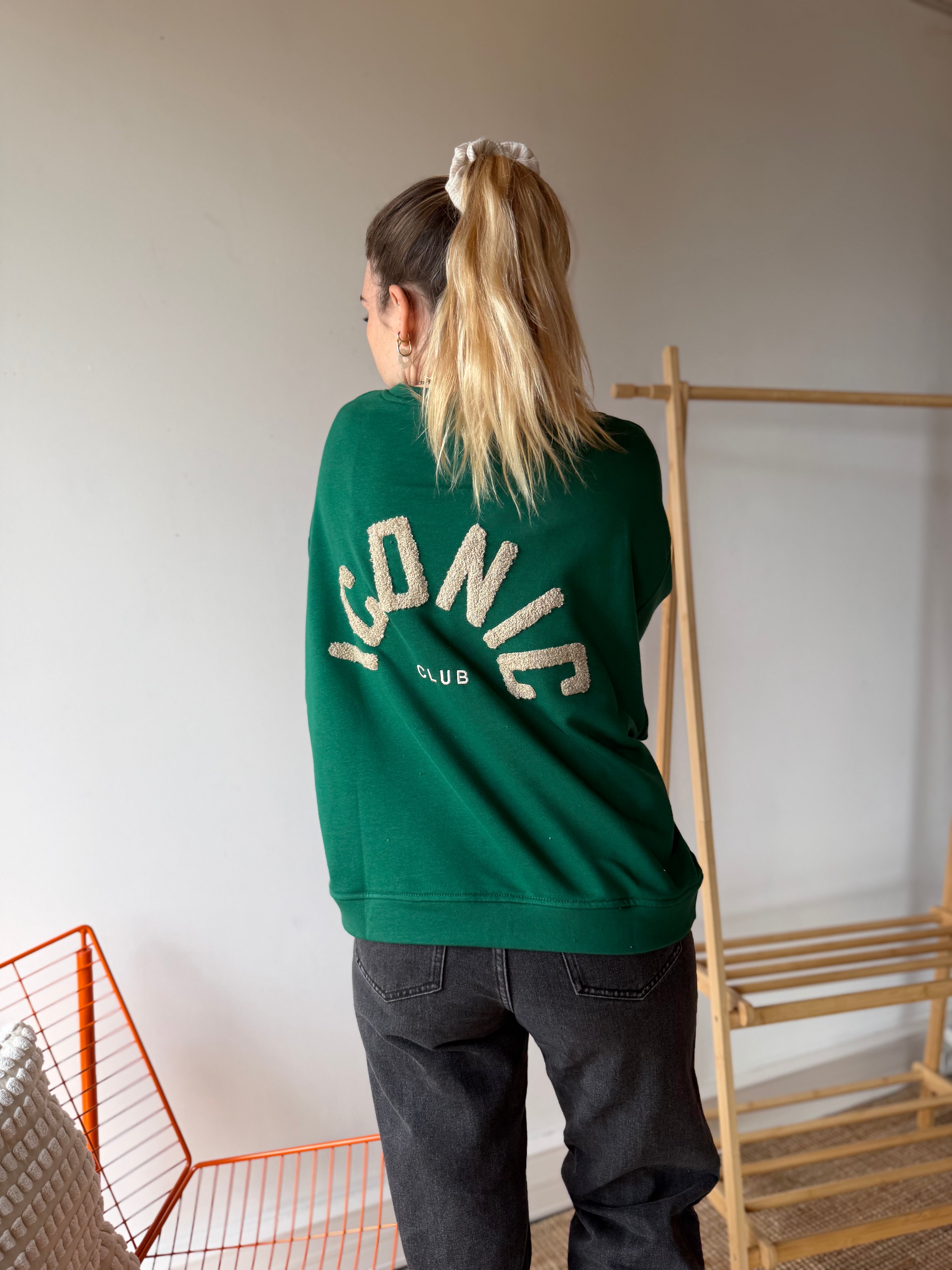 Sweat ICONIC CLUB Vert