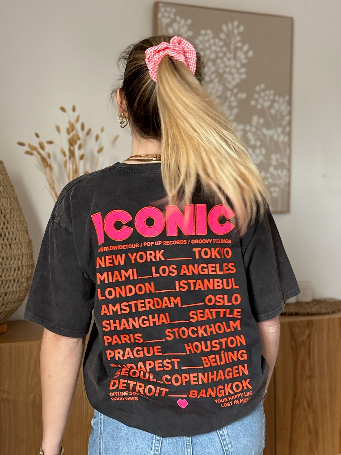 T-shirt ICONIC Noir