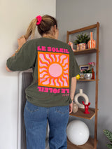 T-shirt SOLEIL (NEW FLUO) Kaki