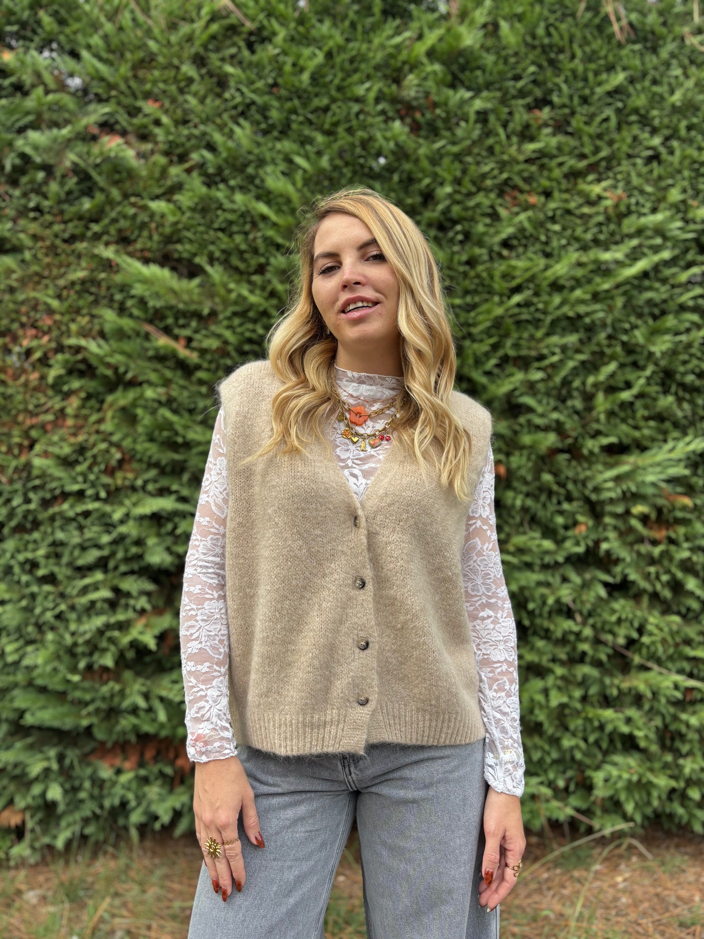 41 - Gilet TOM - Beige