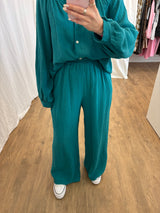 Pantalon LYA Bleu canard