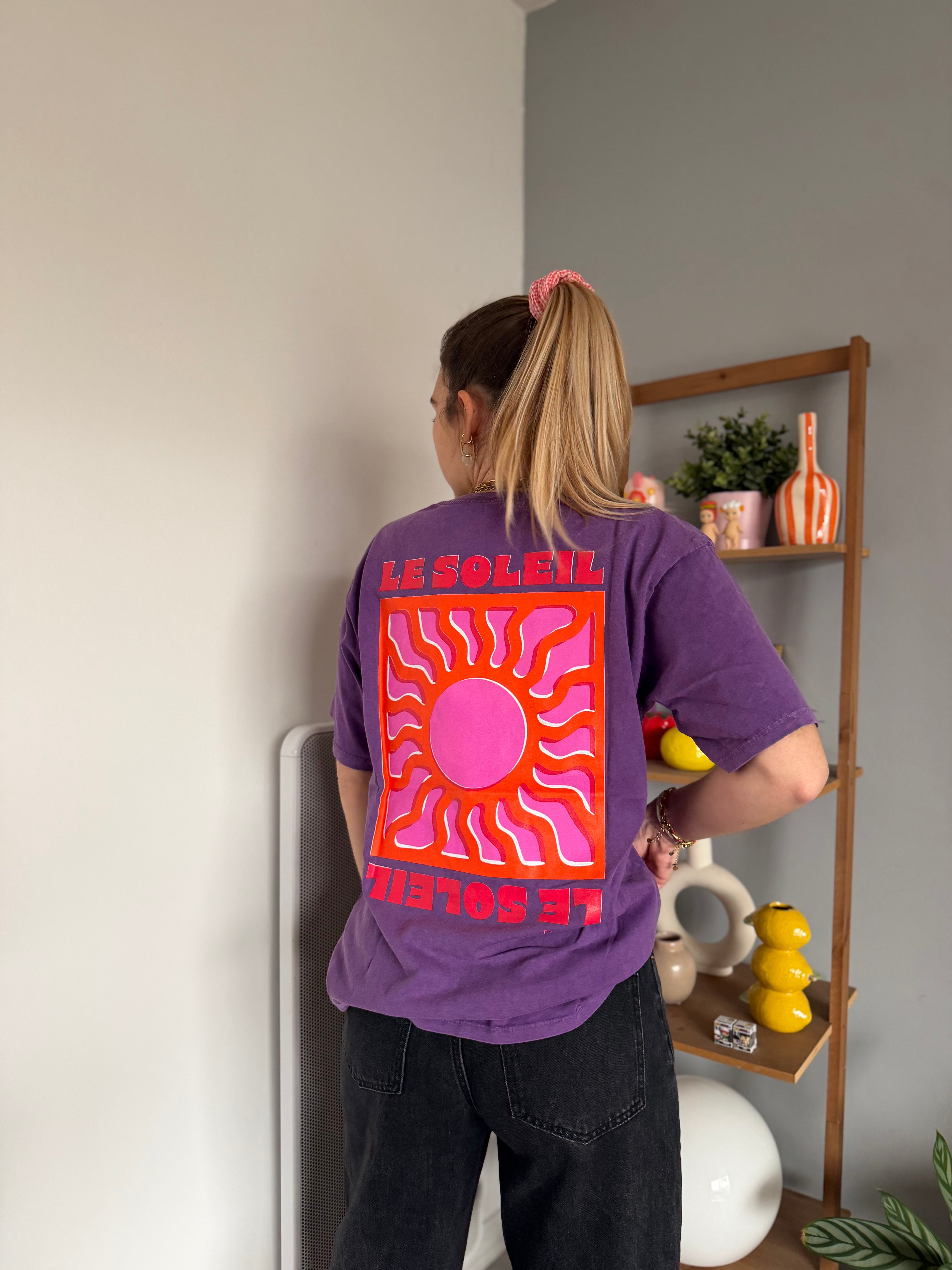 T-shirt SOLEIL Violet