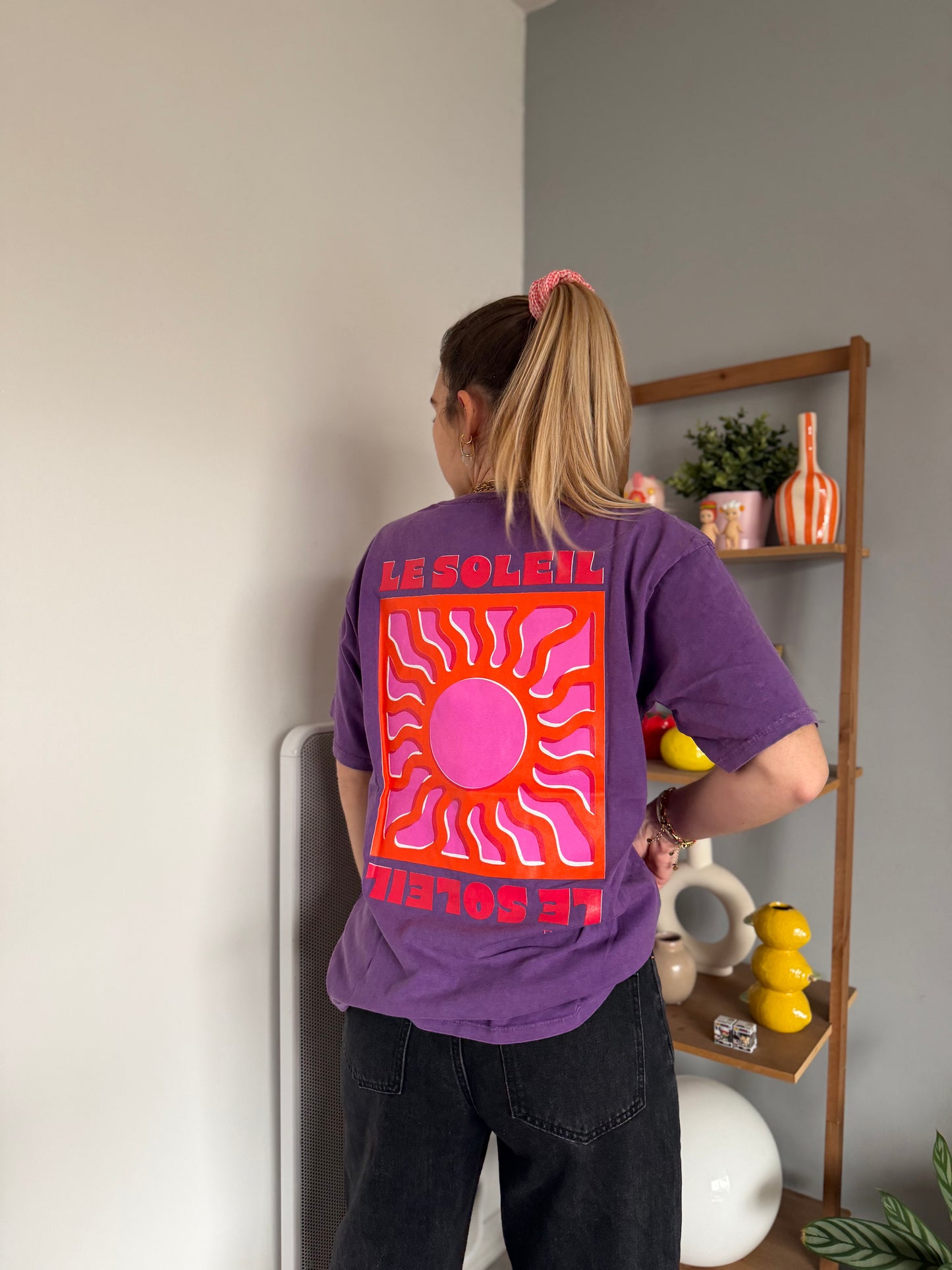 T-shirt SOLEIL Violet