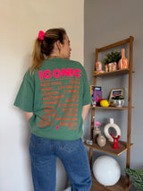 T-shirt ICONIC Vert bouteille