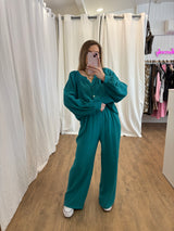 Pantalon LYA Bleu canard