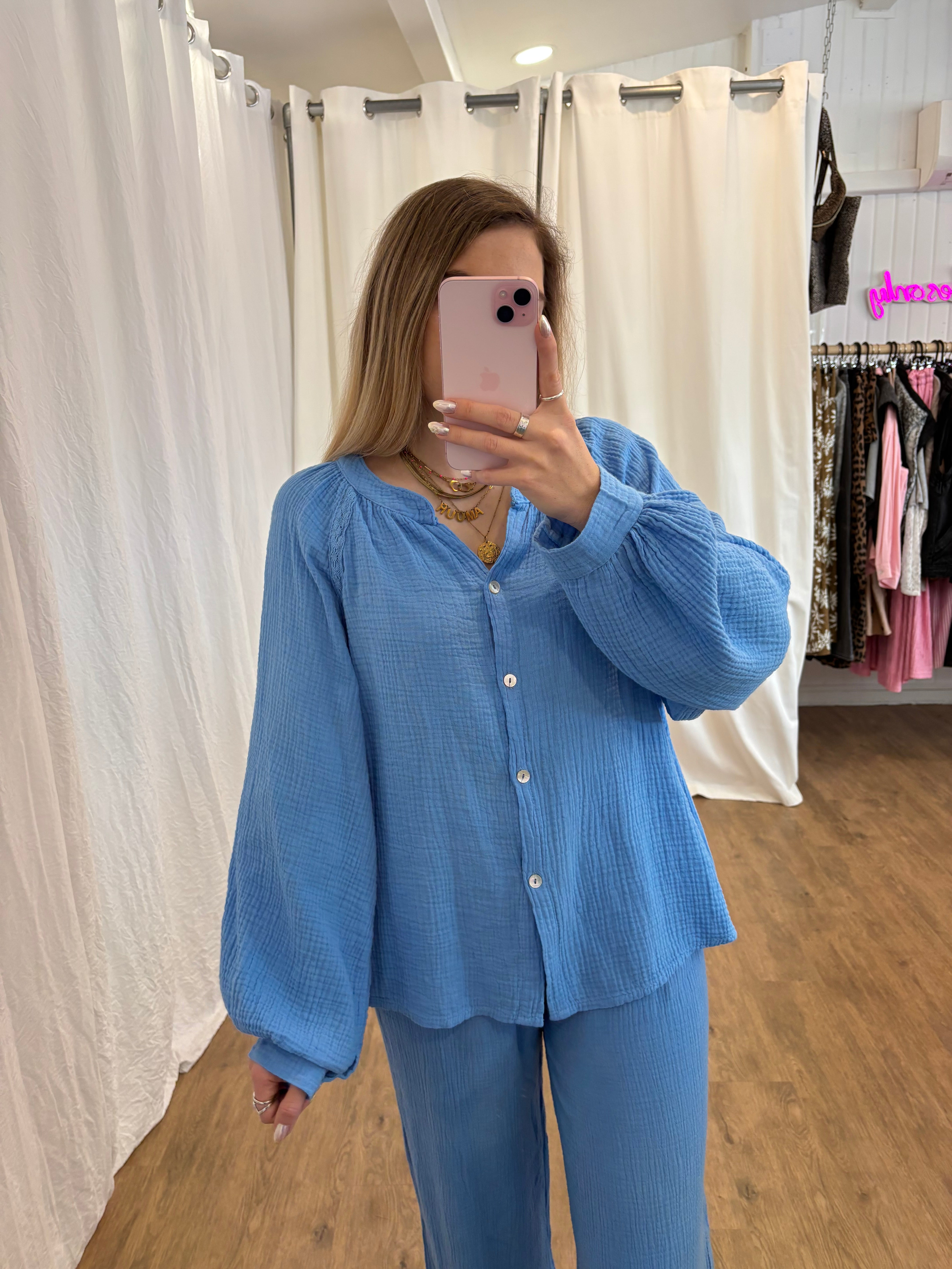 Blouse LYA Bleu