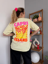 T-shirt CAPRI ISLAND Jaune