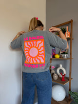 T-shirt SOLEIL (NEW FLUO) Gris
