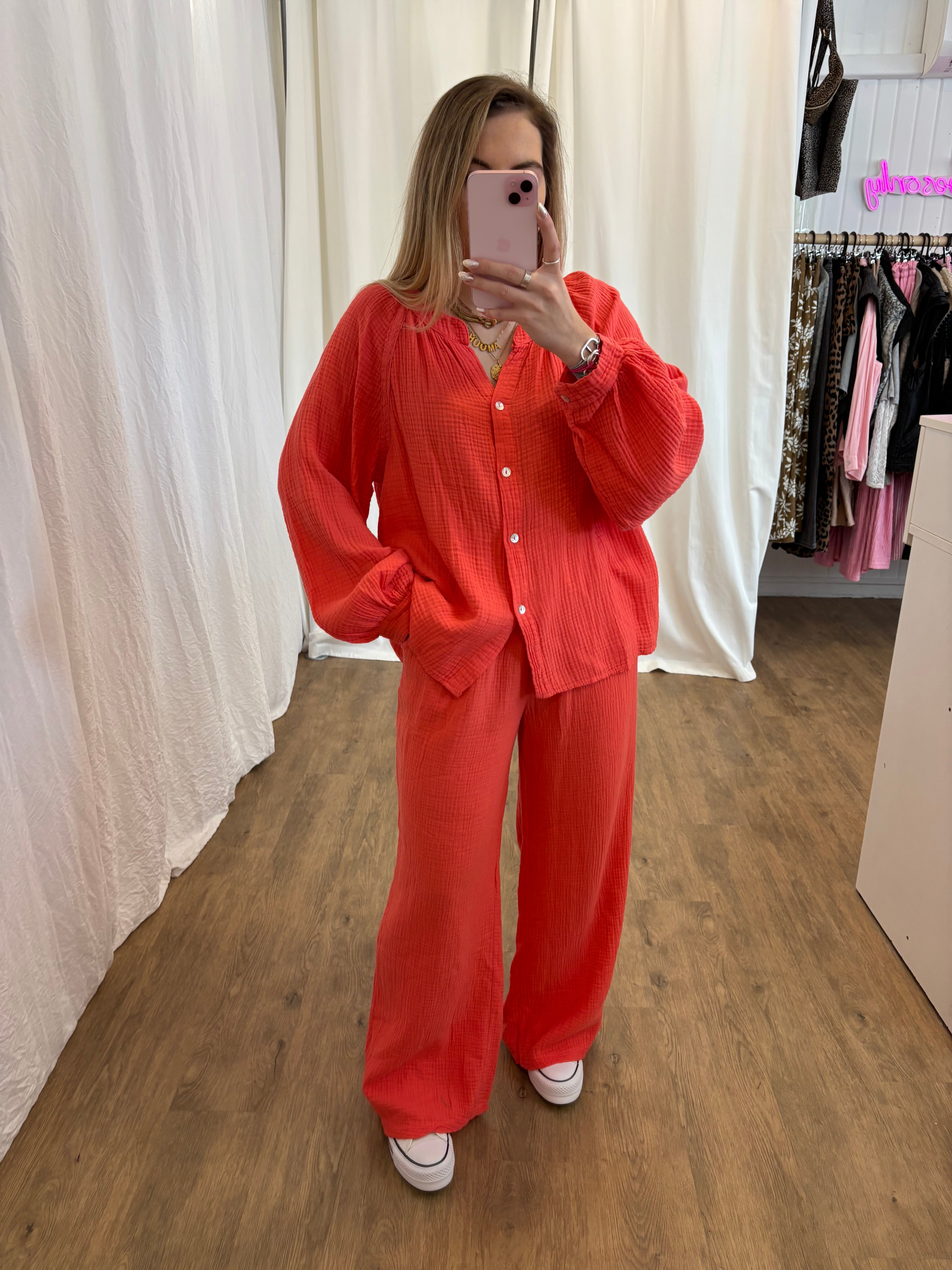 Pantalon LYA Corail