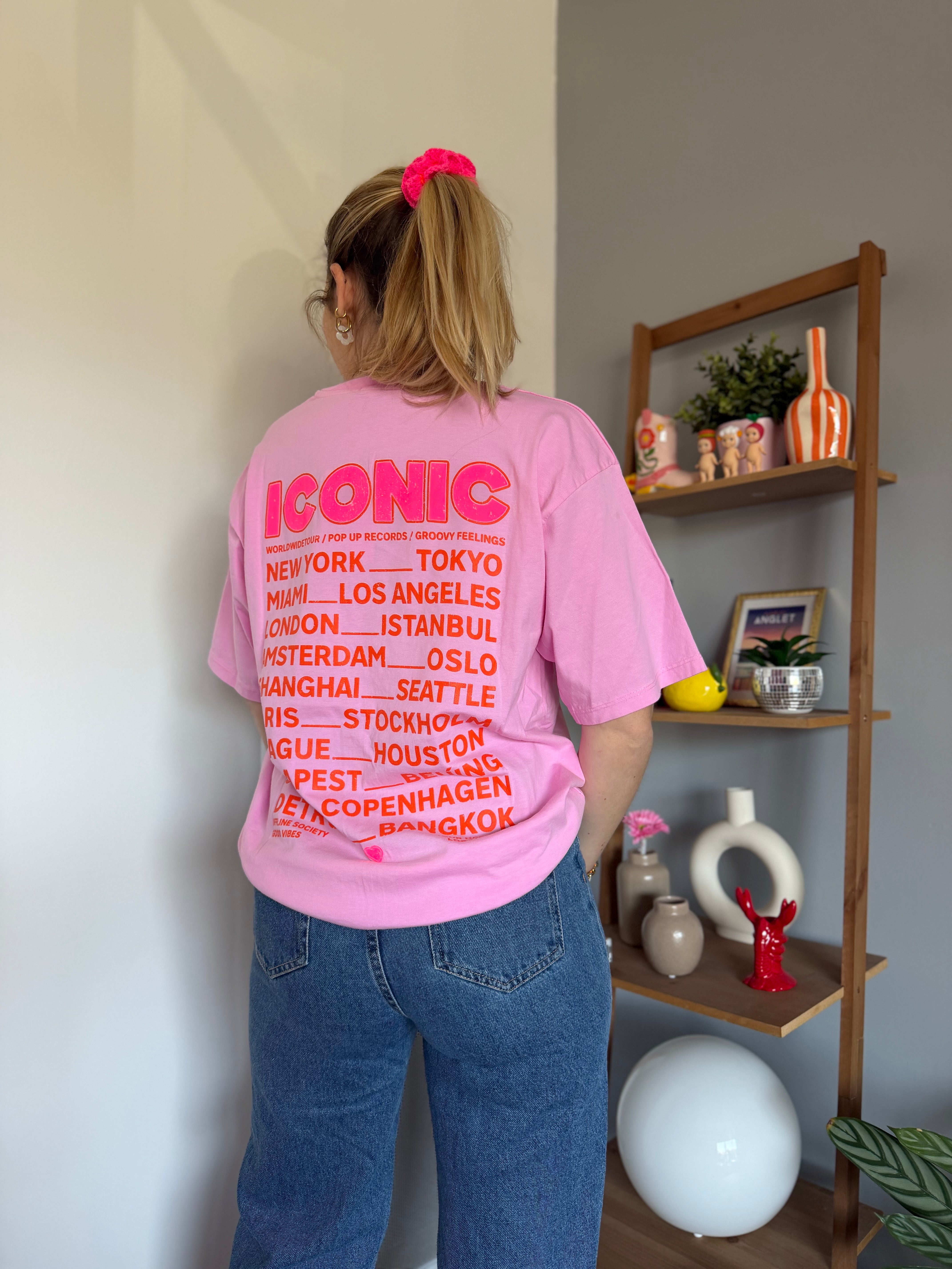 T-shirt ICONIC Rose baby