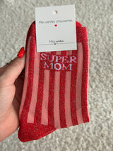 Chaussettes montantes SUPER MOM