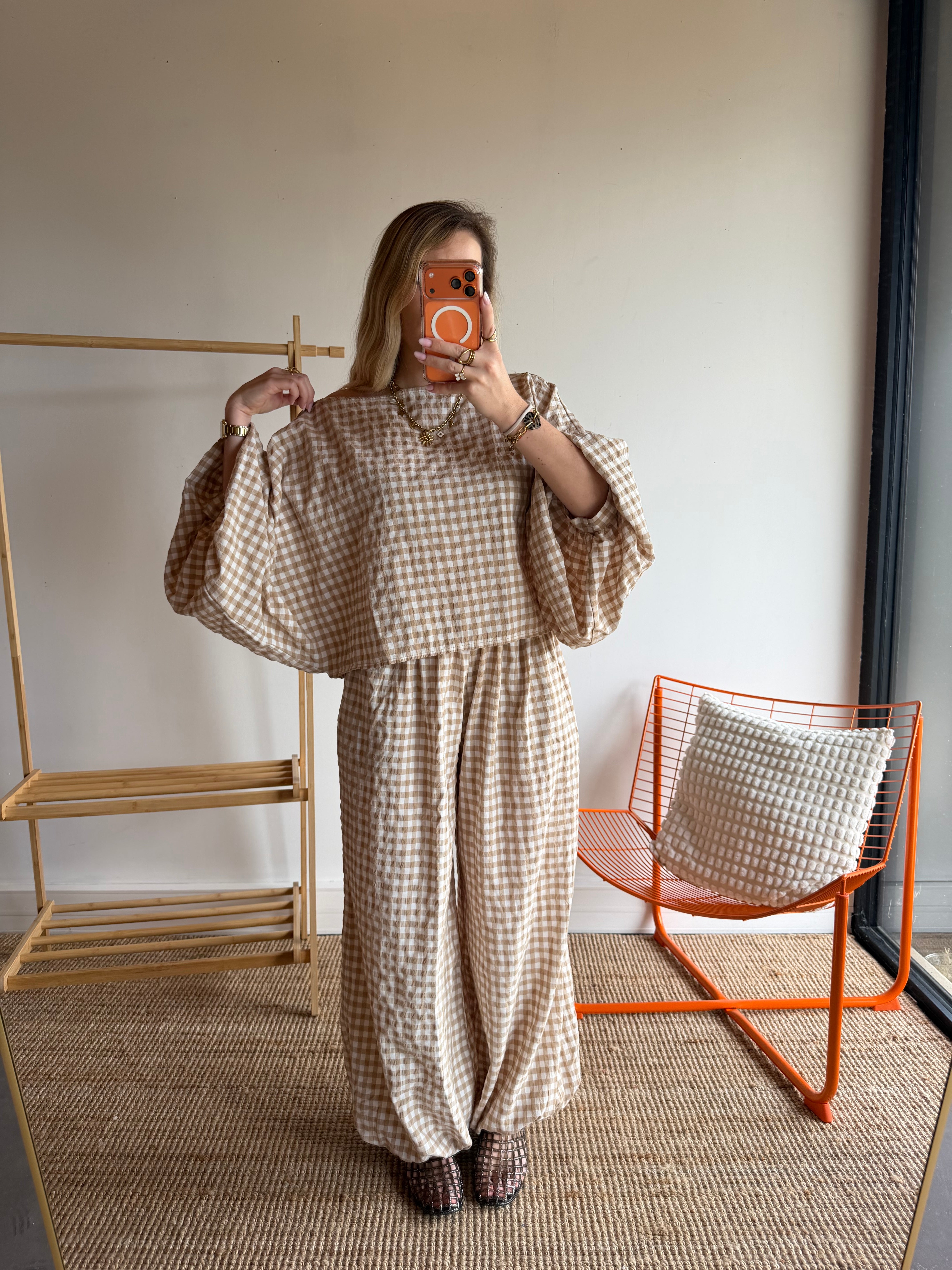 Blouse DIANE Beige
