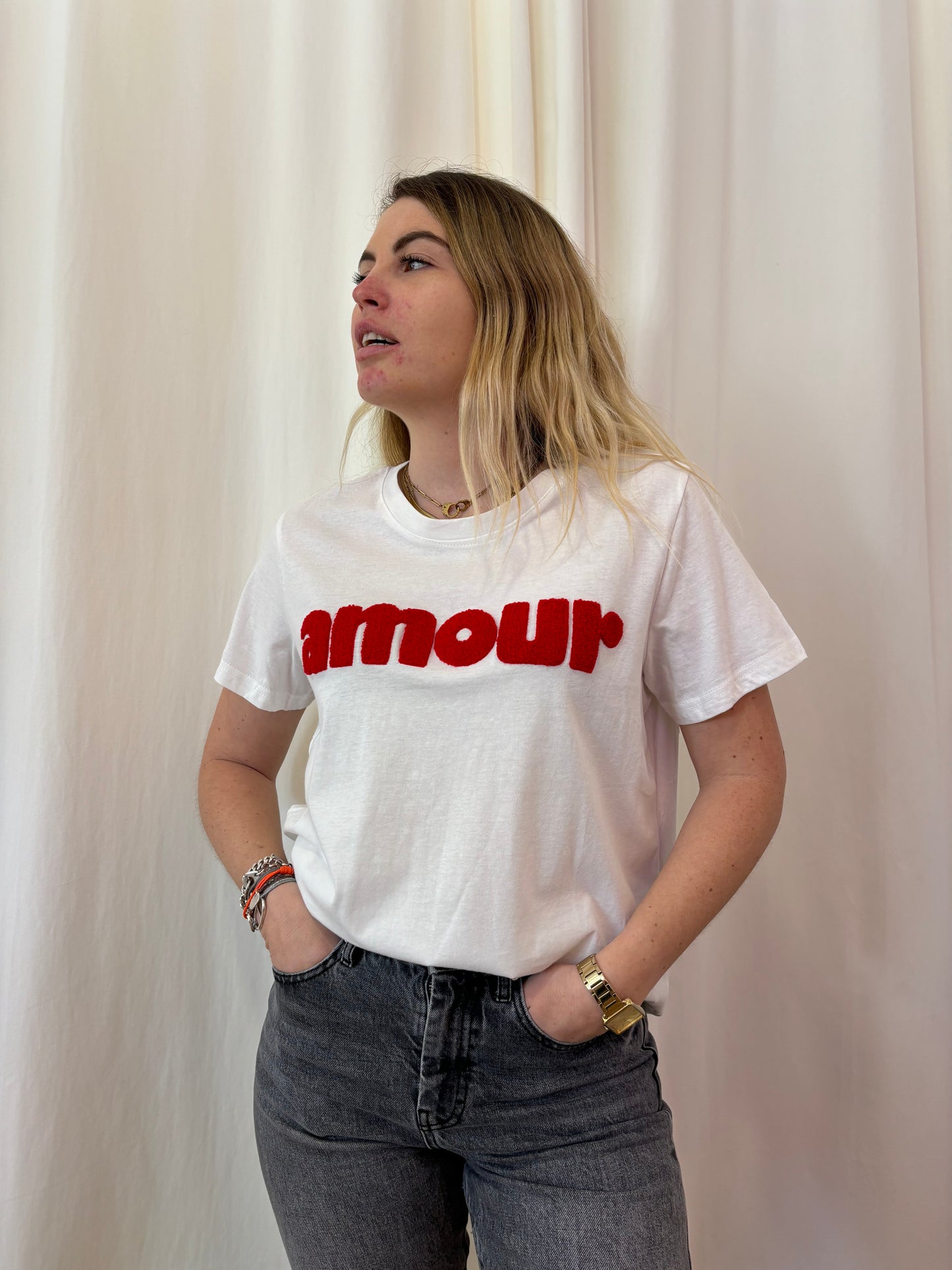 T-shirt AMOUR Rouge