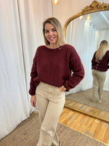 56 - Gilet LOU - Bordeaux 🧡