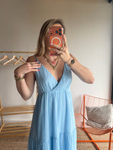 Robe LOUISA Bleu ciel